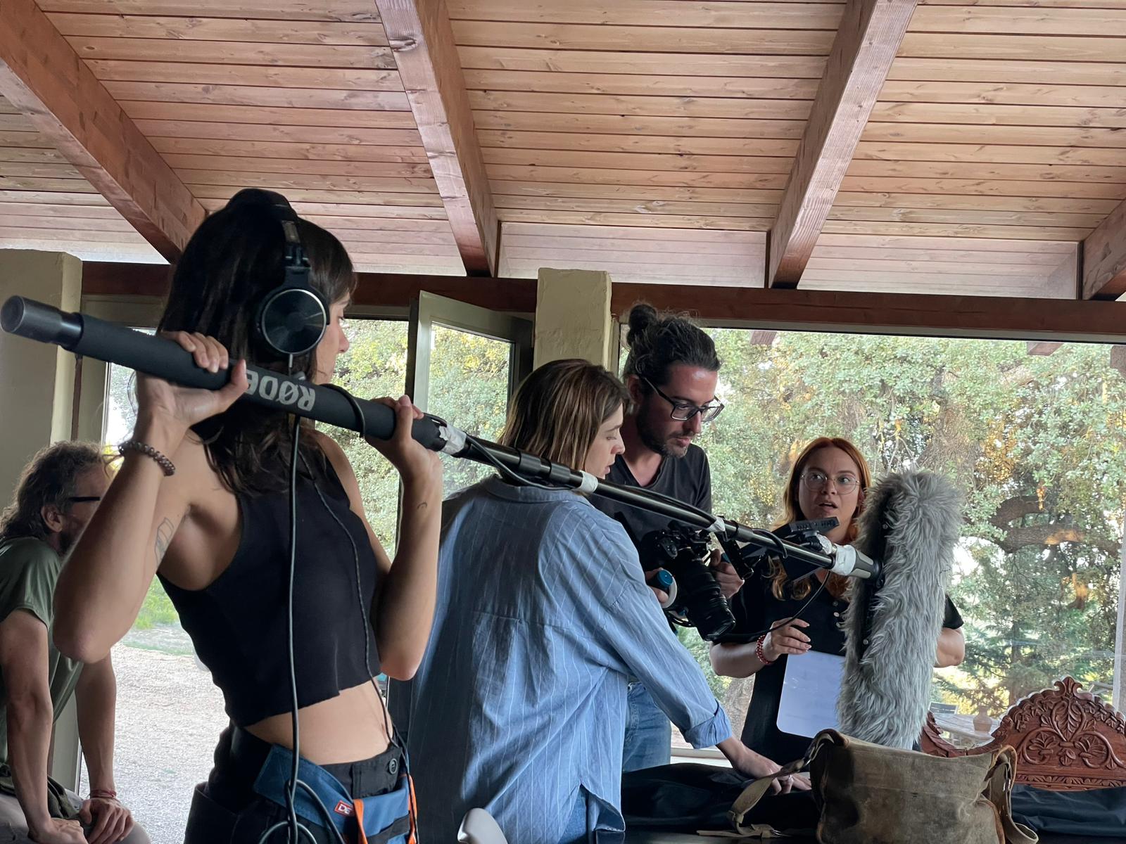 Rodaje de Tristán la lía, dirigido por Borja Pascual